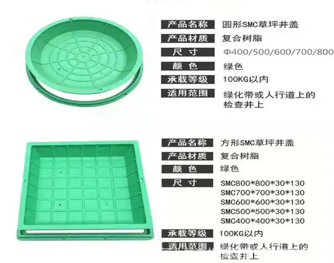 新罗树脂复合种植井盖展示