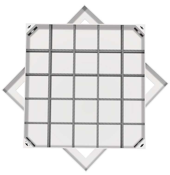 新罗不锈钢方井展示